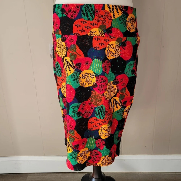 Cassie LuLaRoe Skirt New With Tags Size XL - Picture 3 of 4